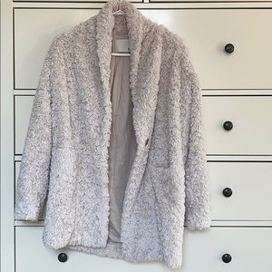 Wilfred free fuzzy jacket